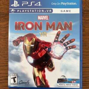 Marvel's Iron Man VR - PlayStation 4 DISC ONLY (PSVR required) EXCELLENT